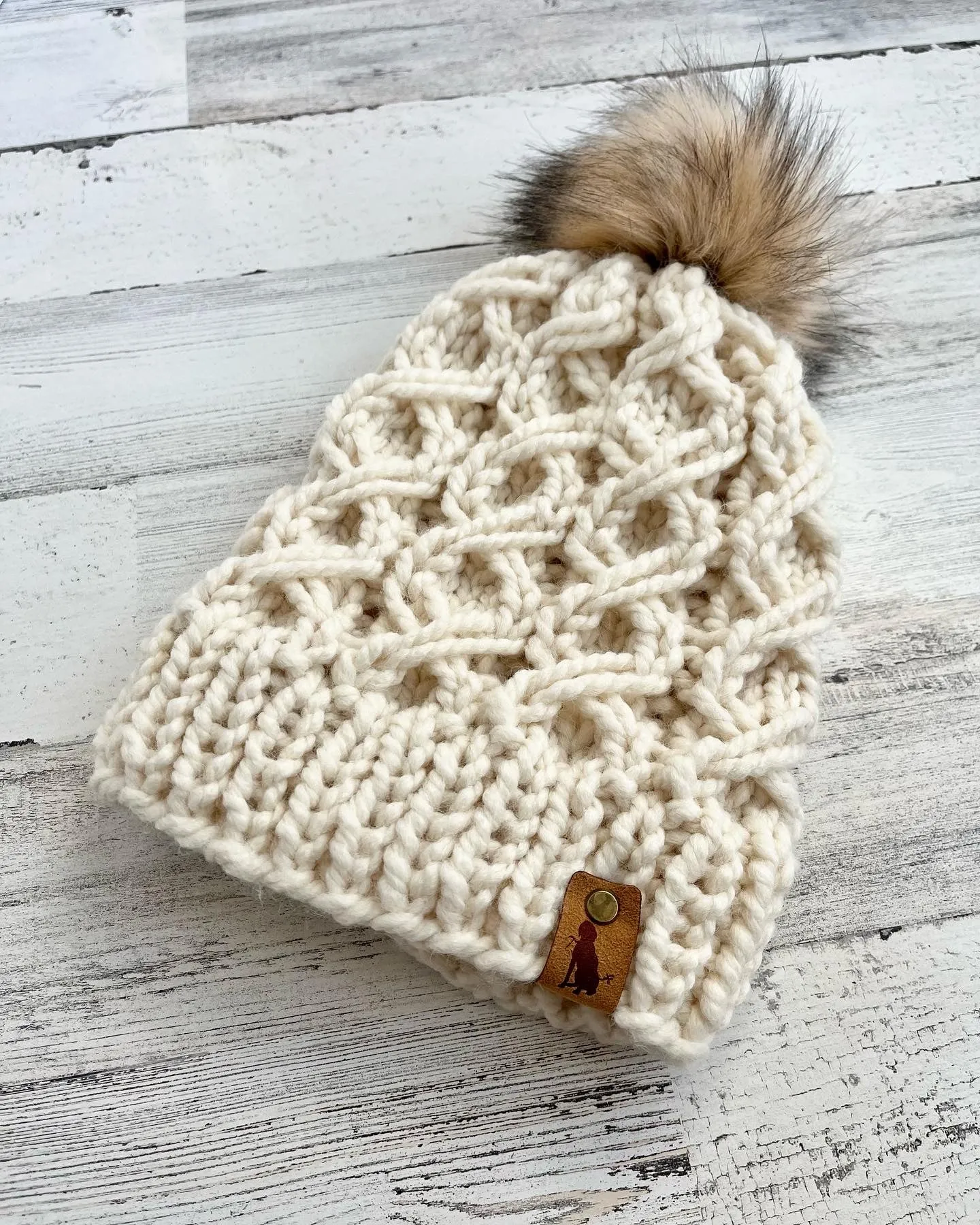 Unbreakable Vow Beanie with Faux Fur Pom