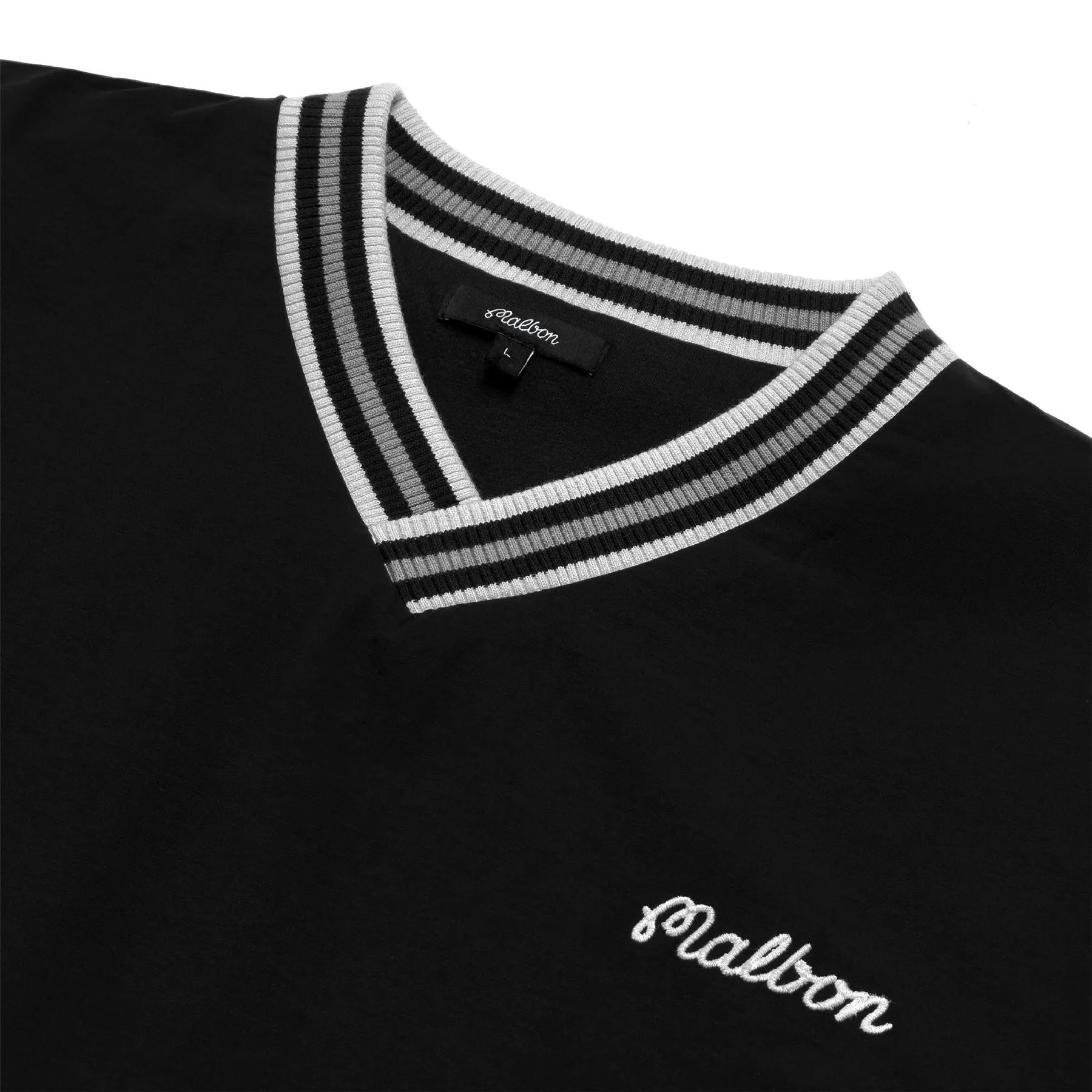 Varsity Nylon Pullover Black - AW22