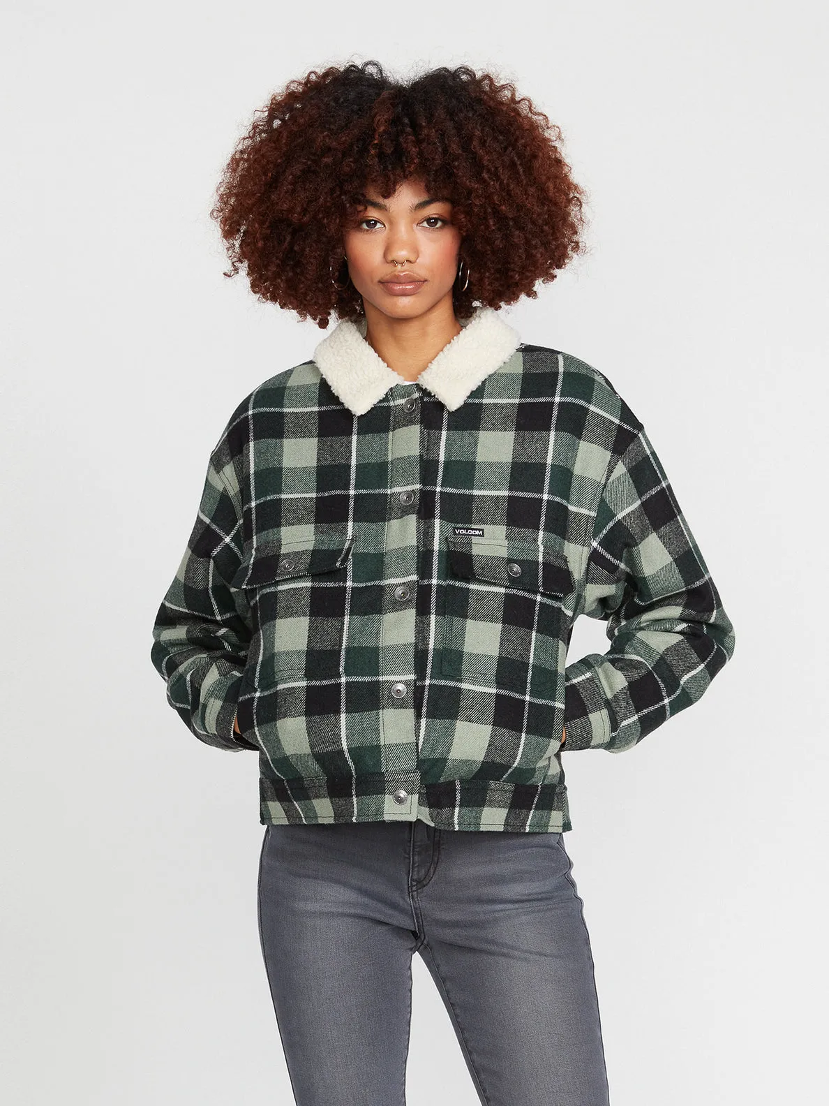 Volcom Weaton Jacket-Dark Pine