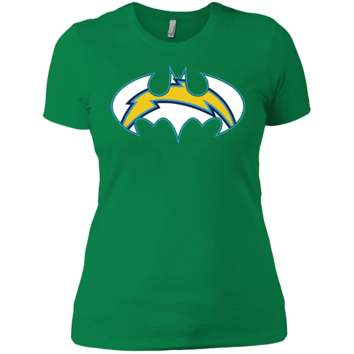 We Are The Los Angeles Chargers Batman Nfl Mashup Women Cotton T-Shirt