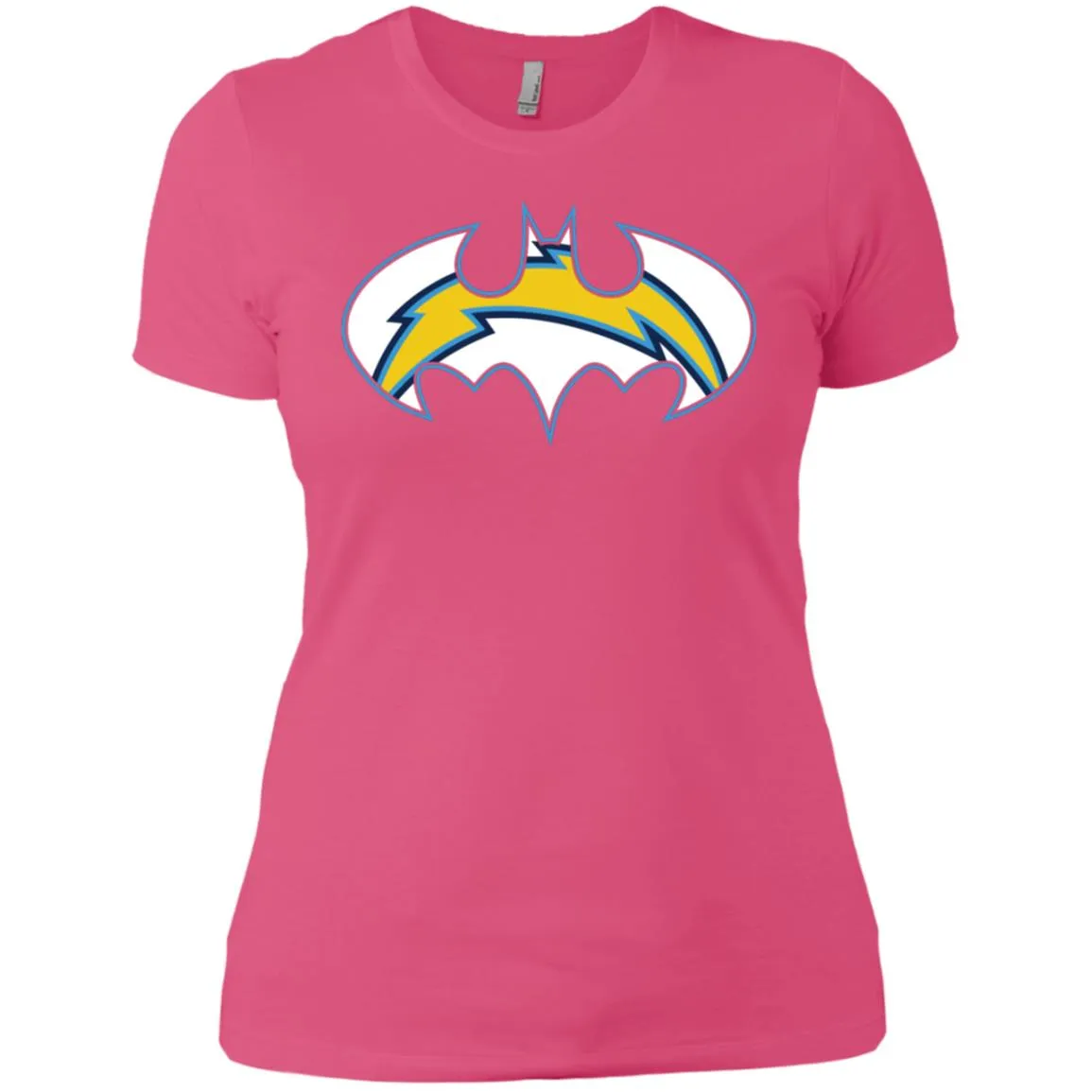 We Are The Los Angeles Chargers Batman Nfl Mashup Women Cotton T-Shirt