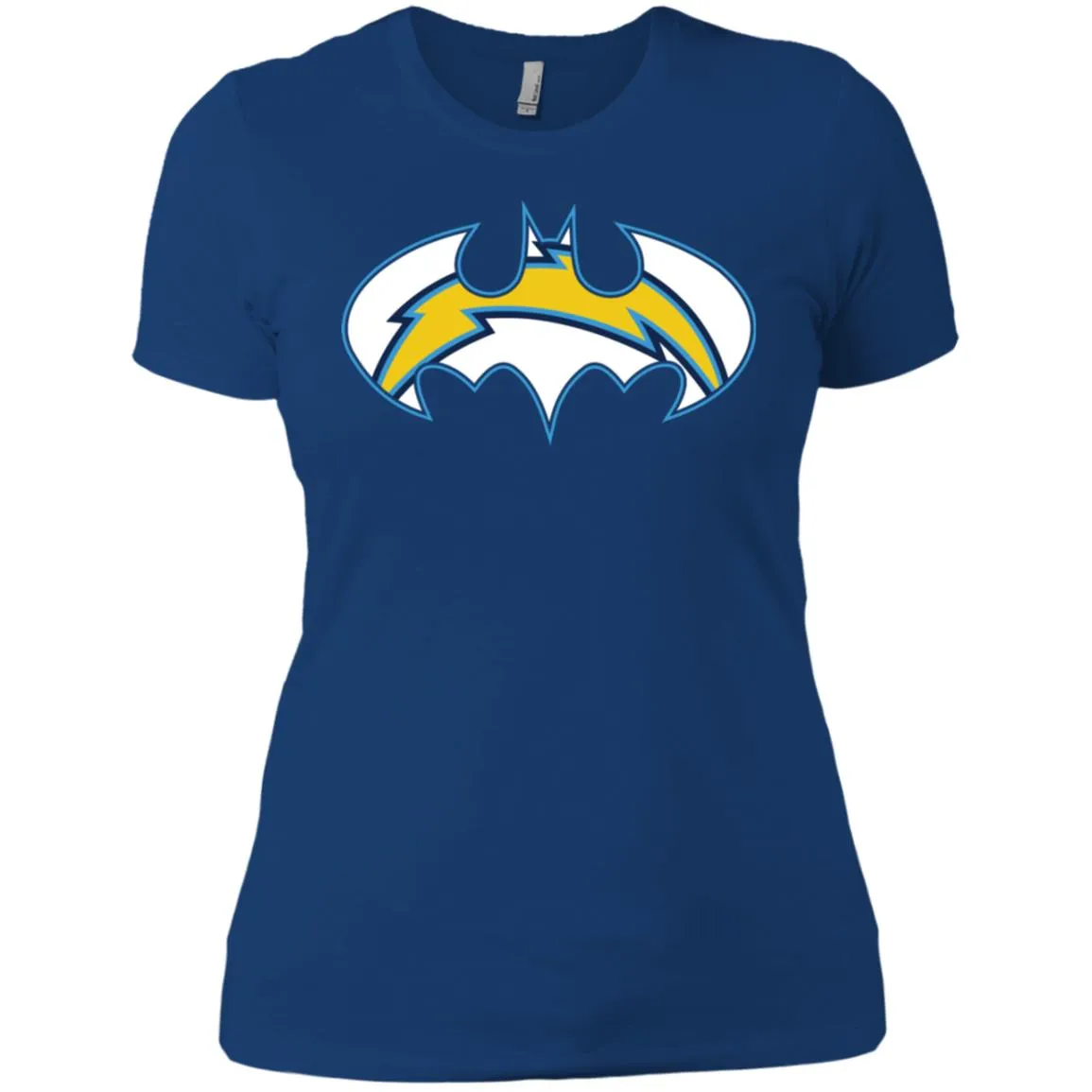 We Are The Los Angeles Chargers Batman Nfl Mashup Women Cotton T-Shirt