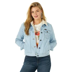 Wrangler Sherpa Lined Denim Jacket