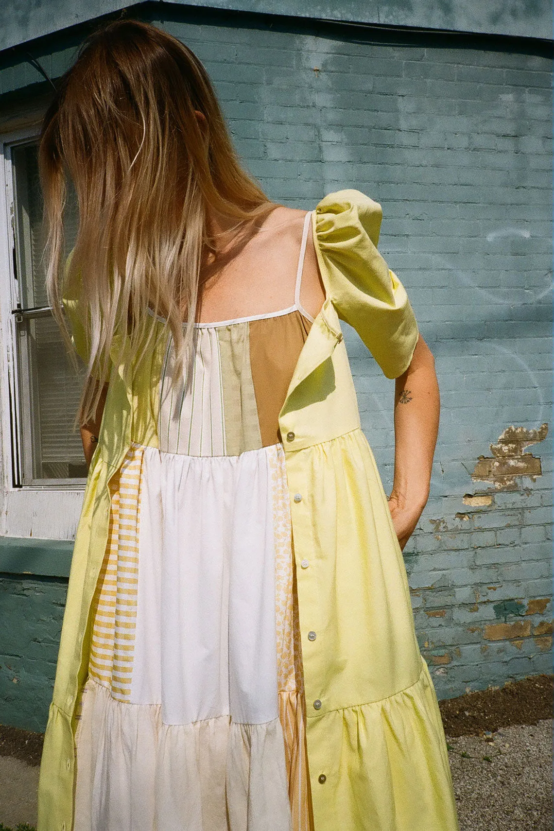 Yellow Melon Amara Dress